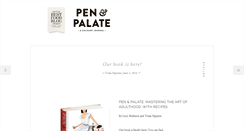 Desktop Screenshot of penandpalate.net